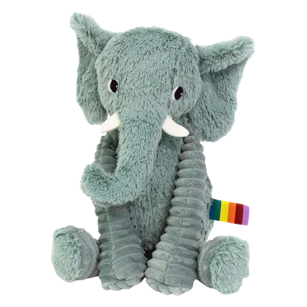 Les Deglingos Plush Animal | Ptipotos Dimoitou The Green Elephant