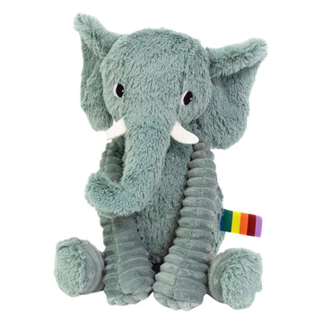 Les Deglingos Plush Animal | Ptipotos Dimoitou The Green Elephant