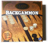 Classic Games Wood Backgammon Set | Board & 30 Game Pieces