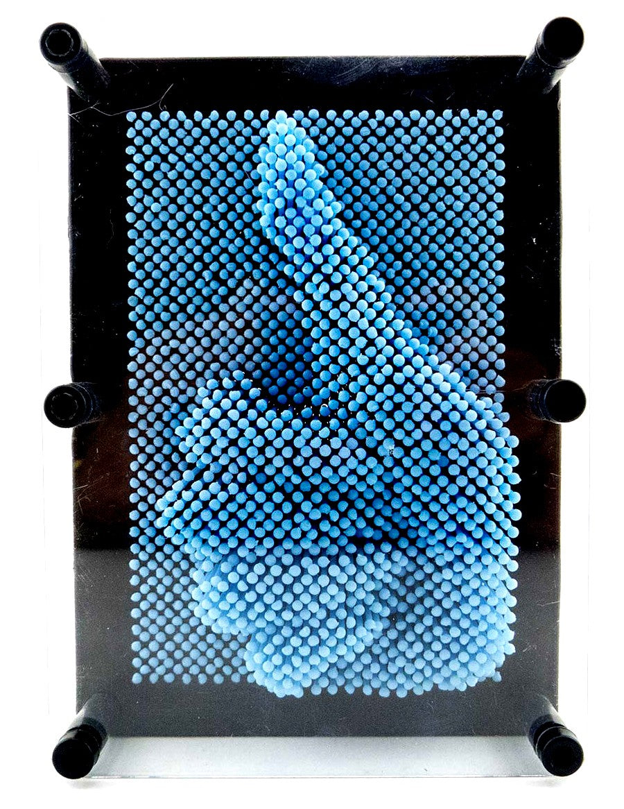 Pin Art (Light Blue)