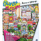 Charles Fazzino Pop Art New York City 300 Piece Poster Sized Jigsaw Puzzle