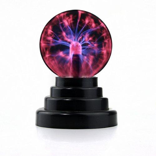3'' Plasma Globe W/ Battery Slot & Usb