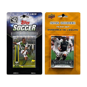 Mls Portland Timbers 2 Different Licensed Trading Card Team Sets