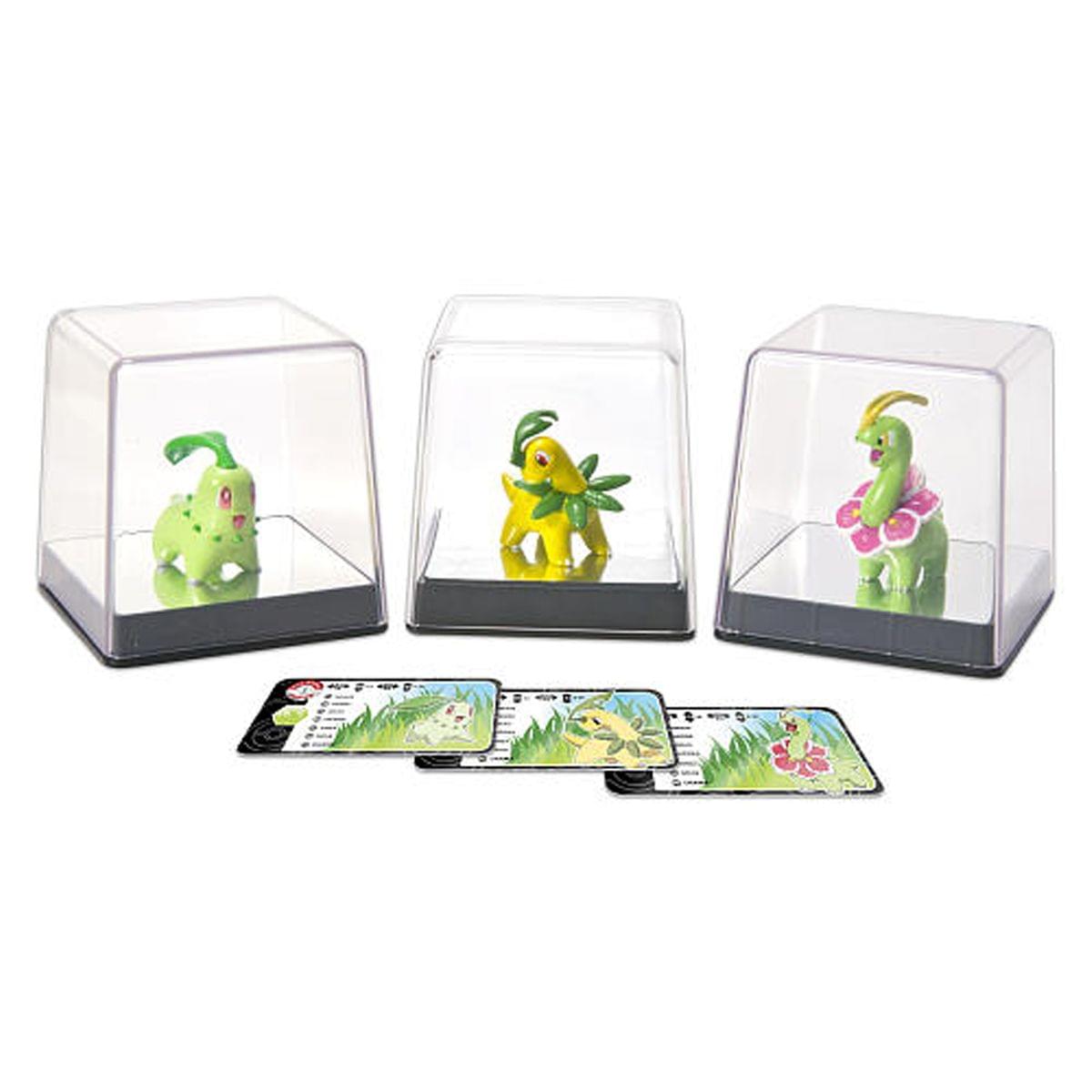 Pokemon TrainerS Choice 2 Mini Figure 3-Pack: Chikorita, Bayleef And Meganium