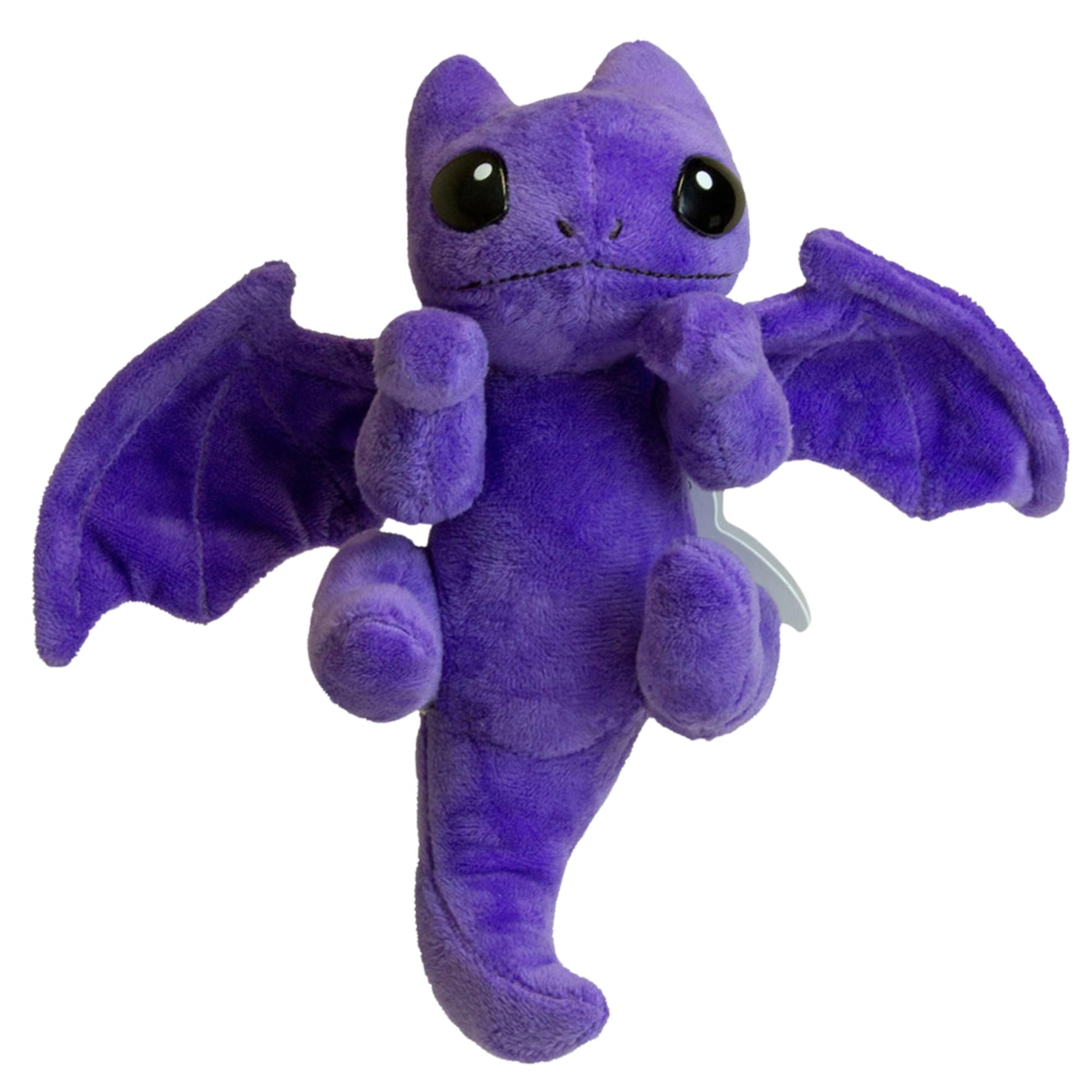 Little Embers 7 Inch Plush W/ Moveable Limbs & Magnetic Hands | Cinder (Purple)