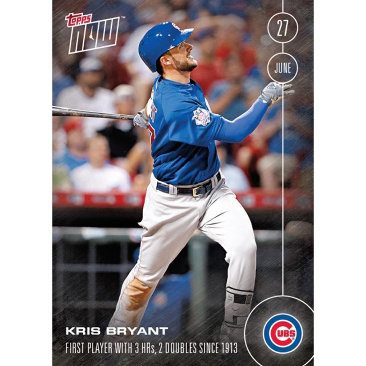 Topps Now Chicago Cubs Kris Bryant Mlb 2016 Card 186 Trading Card