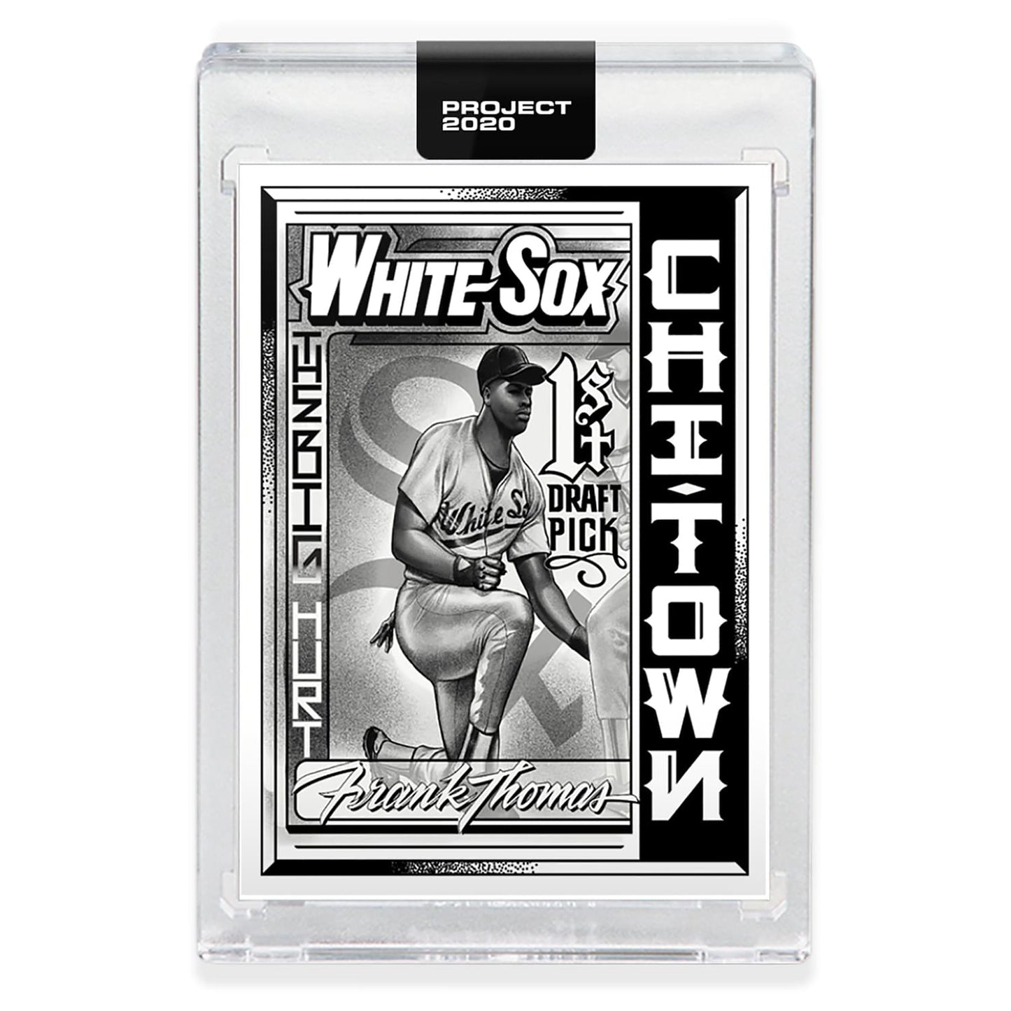 Topps Project 2020 Card 238-1990 Frank Thomas By Mister Cartoon