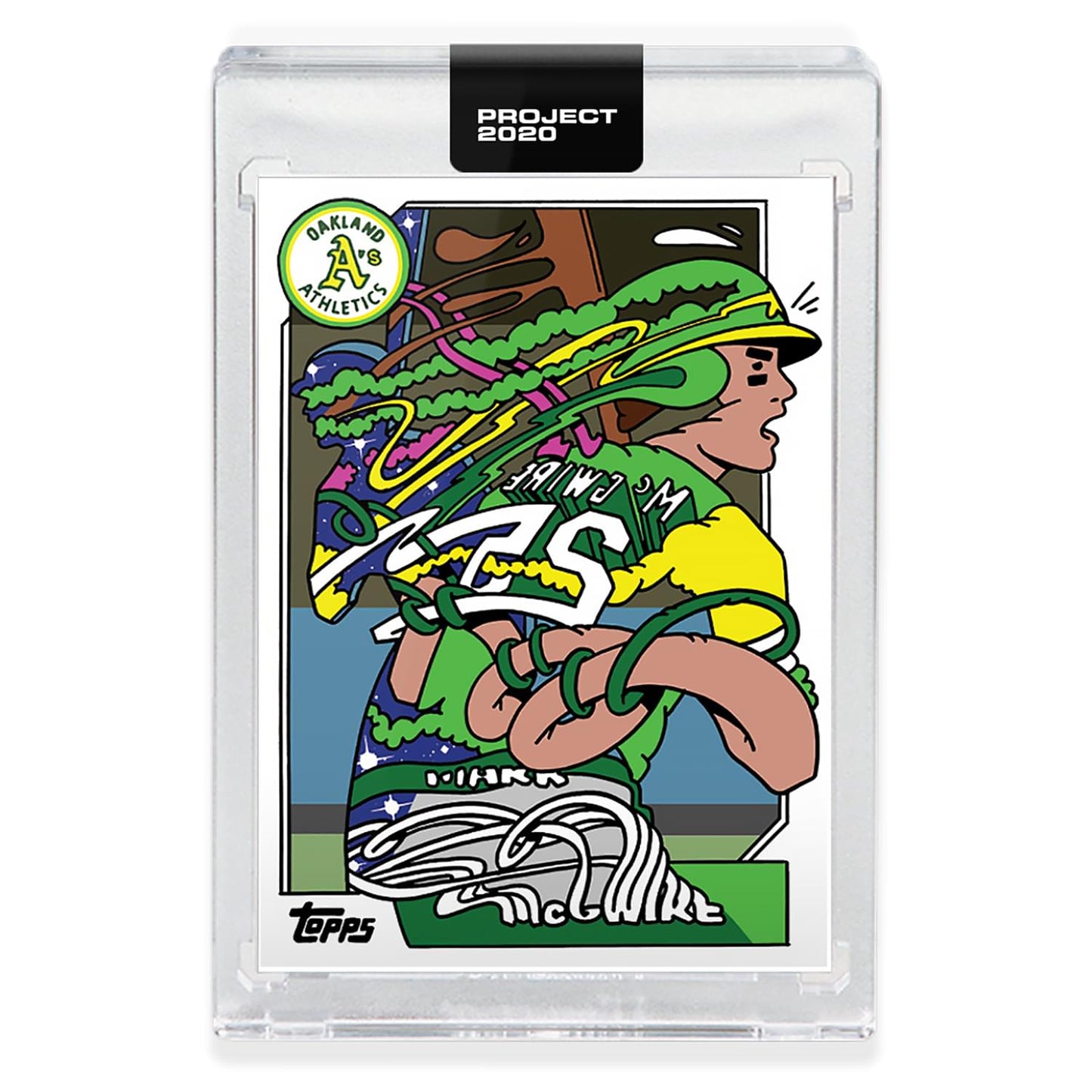 Topps Project 2020 Card 358 - 1987 Mark Mcgwire By Ermsy