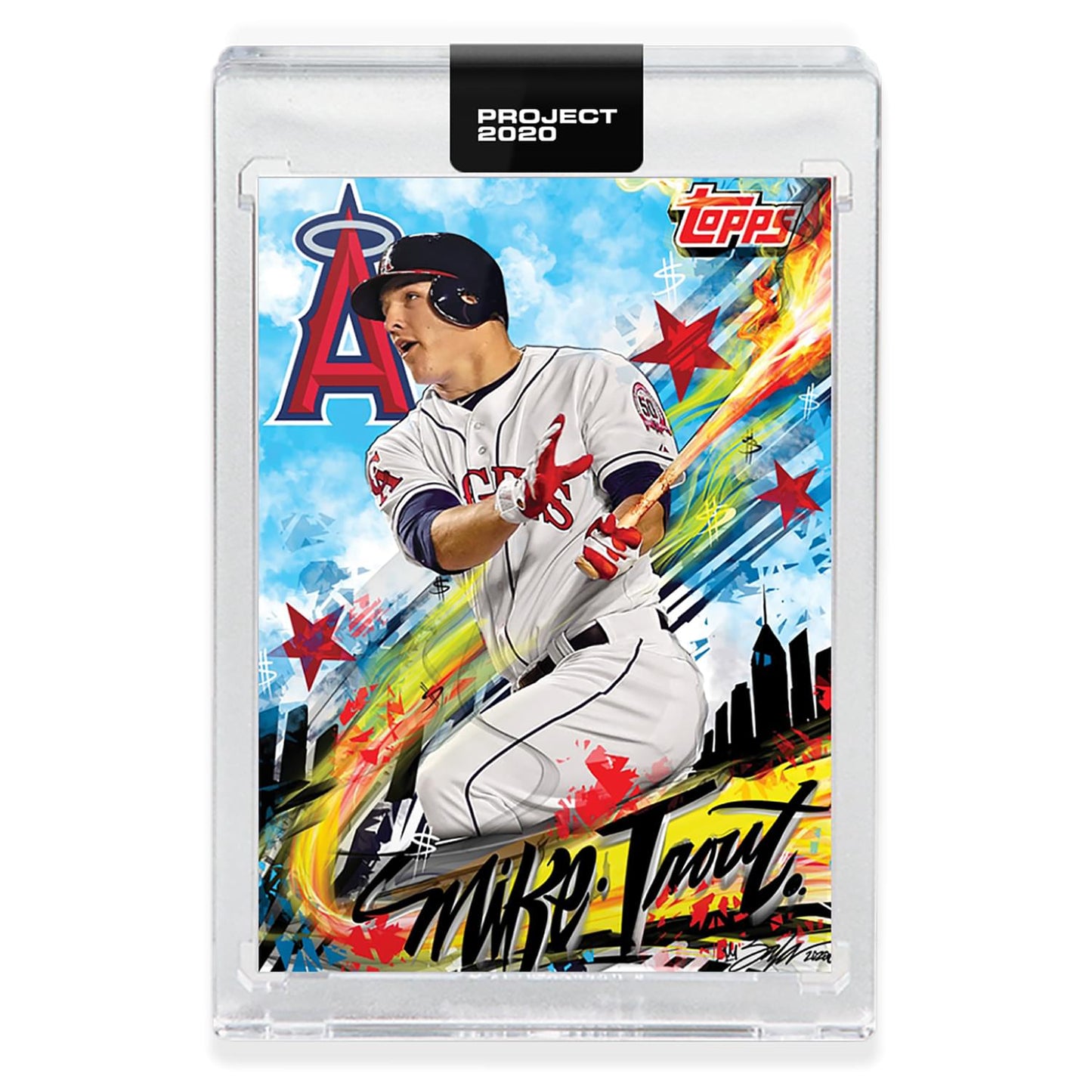 Topps Project 2020 Card 399 - 2011 Mike Trout By King Saladeen