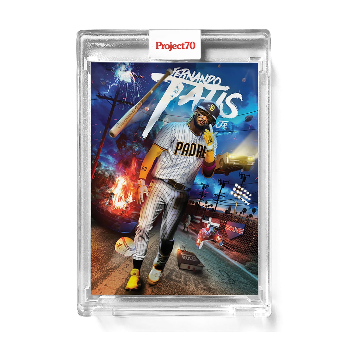 Mlb Topps Project70 Card 283 | 2020 Fernando Tatis Jr. By Dj Skee