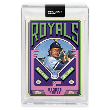 Topps Project 2020 Card 75-1975 George Brett By Grotesk