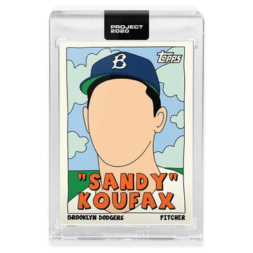 Topps Project 2020 Card 76-1955 Sandy Koufax By Fucci