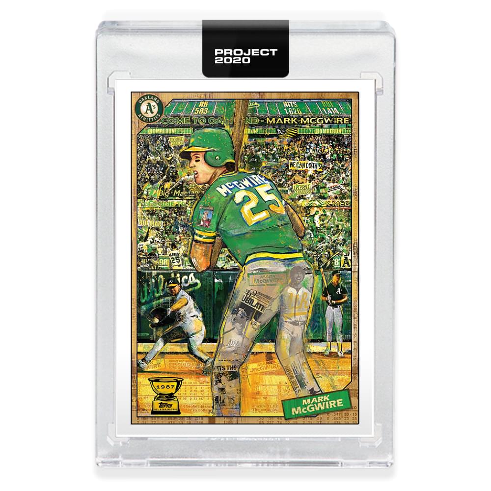 Topps Project 2020 Card 97 - 1987 Mark Mcgwire By Andrew Thiele