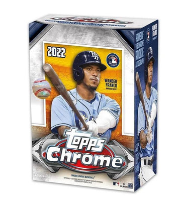 Mlb 2022 Topps Chrome Baseball Value Box  8 Packs