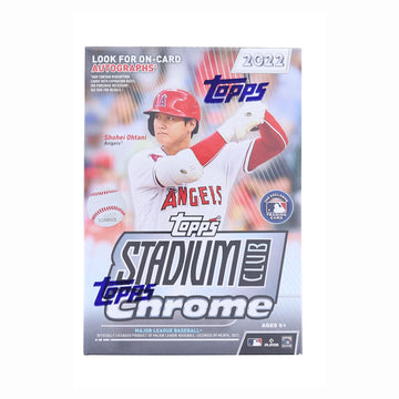 Mlb 2022 Topps Stadium Club Chrome Updates Value Box  4 Base Packs Per Box