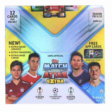 2021/2022 Topps Uefa Champions League Match Attax Extra Box | 24 Packs