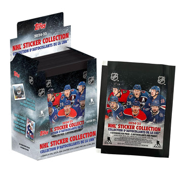 NHL Topps 2024/2025 Sticker Collection Box | 50 Packs