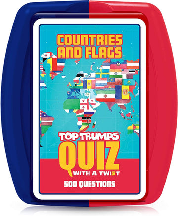 Countries And Flags Top Trumps Quiz With A Twist Card Game