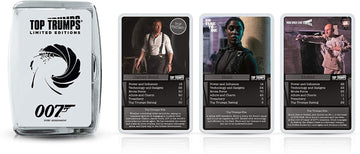 Top Trumps Card Game James Bond 007 - Family Games For Kids And Adults - Learning Games - Kids Card Games For 2 Players And More - Kid War Games - Card Wars - For 6 Plus Kids
