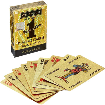 Classic Gold Waddingtons Number 1 Playing Cards