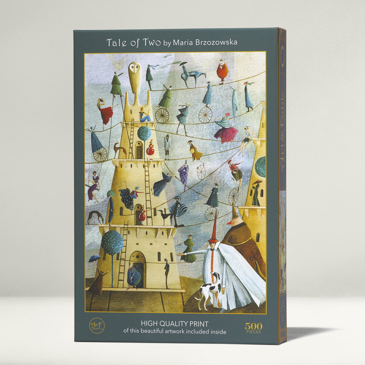 Tale of Two 500 Piece Premium Jigsaw Puzzle Art & Fable