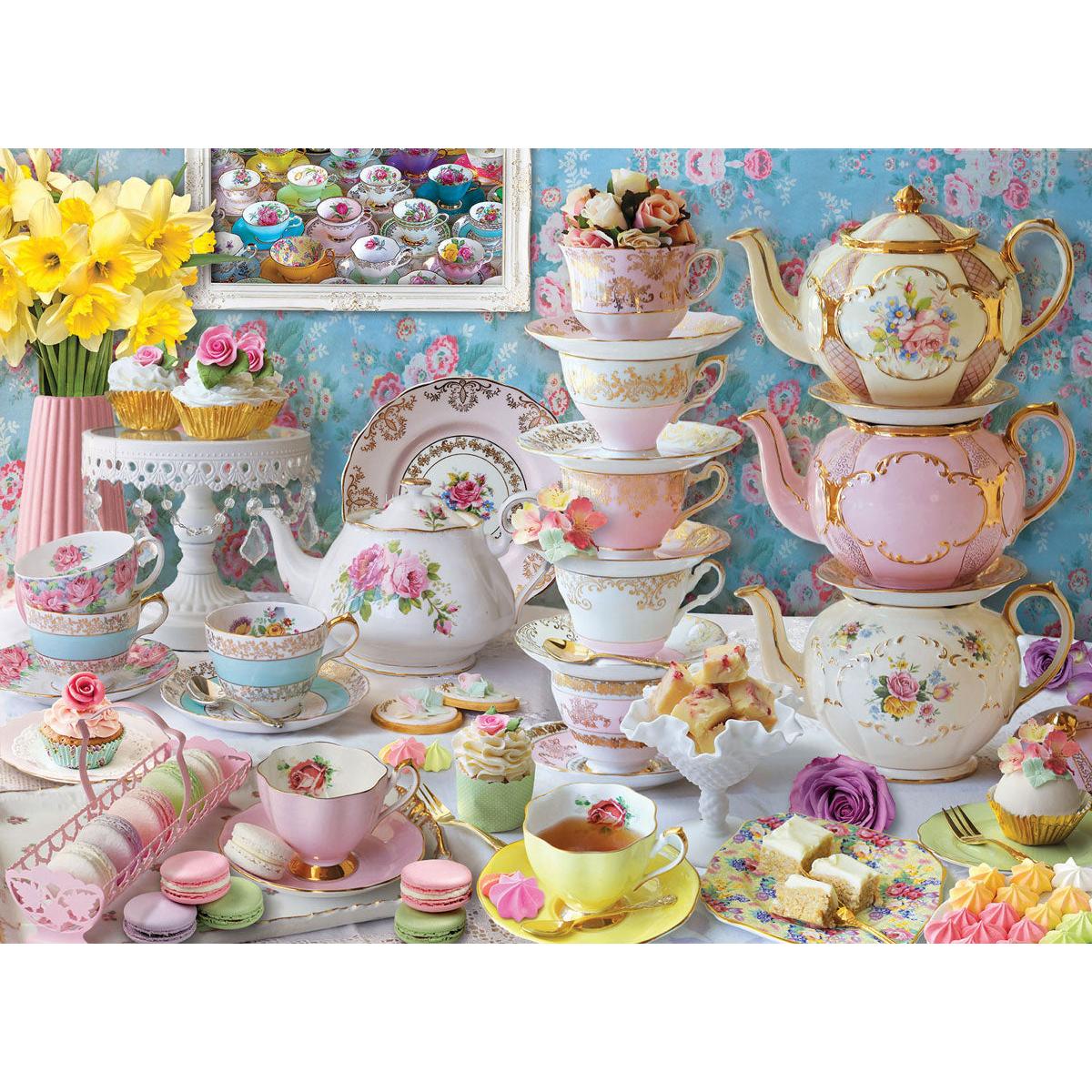 Tea Time 1000 Piece Jigsaw Puzzle Eurographics