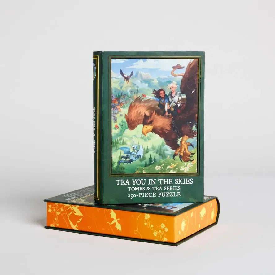 Tea You in the Skies "Tomes & Tea Series" 250 Piece Jigsaw Puzzle KOT