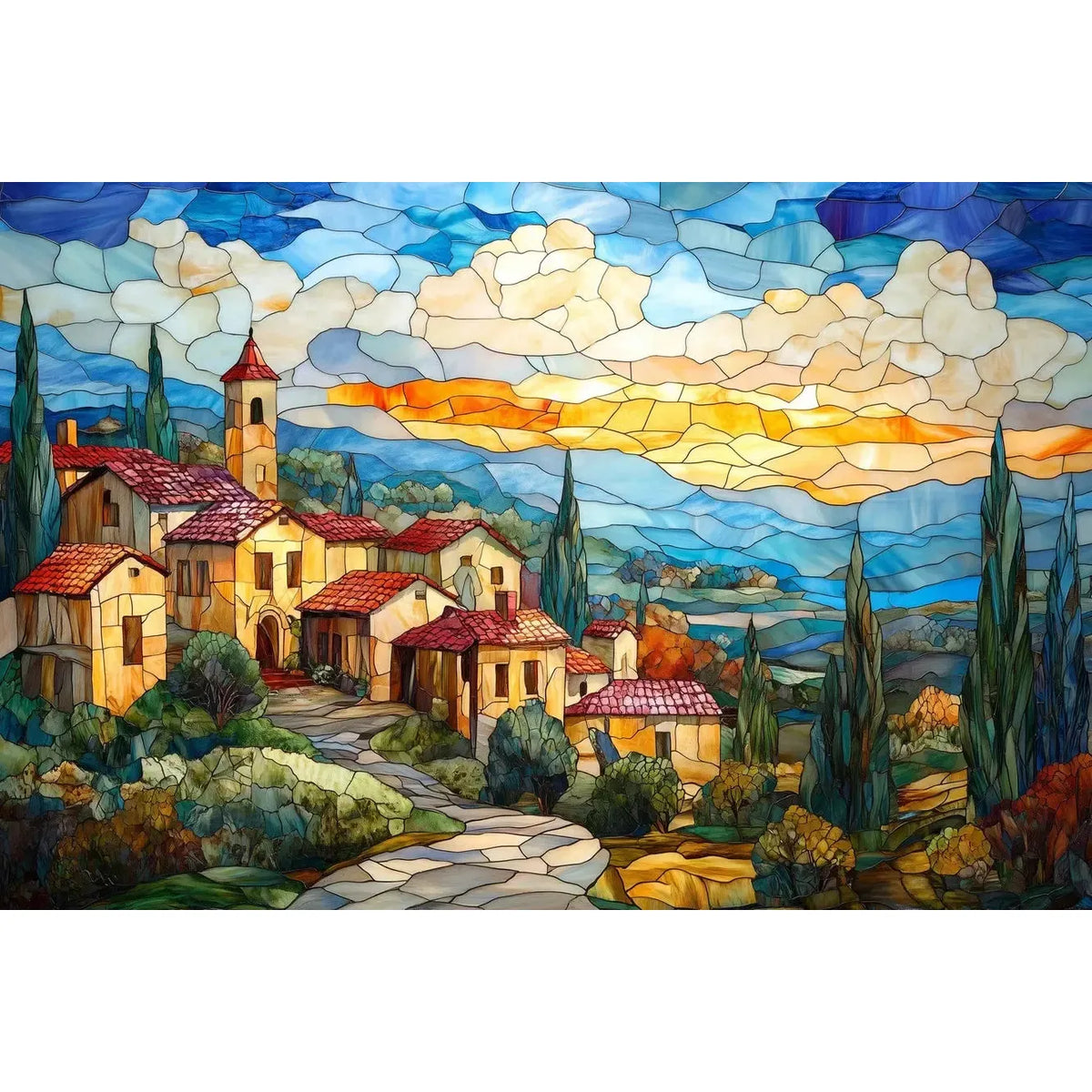 Terracotta Dreams 1000 Piece Jigsaw Puzzle Trippy