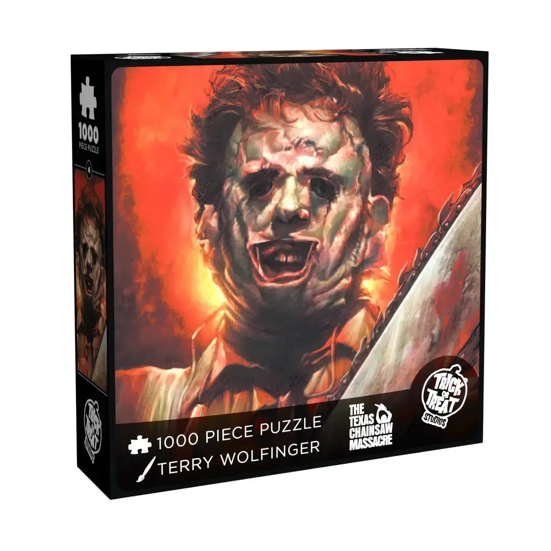 Texas Chainsaw Massacre Leatherface 1000 Piece Jigsaw Puzzle TOTS