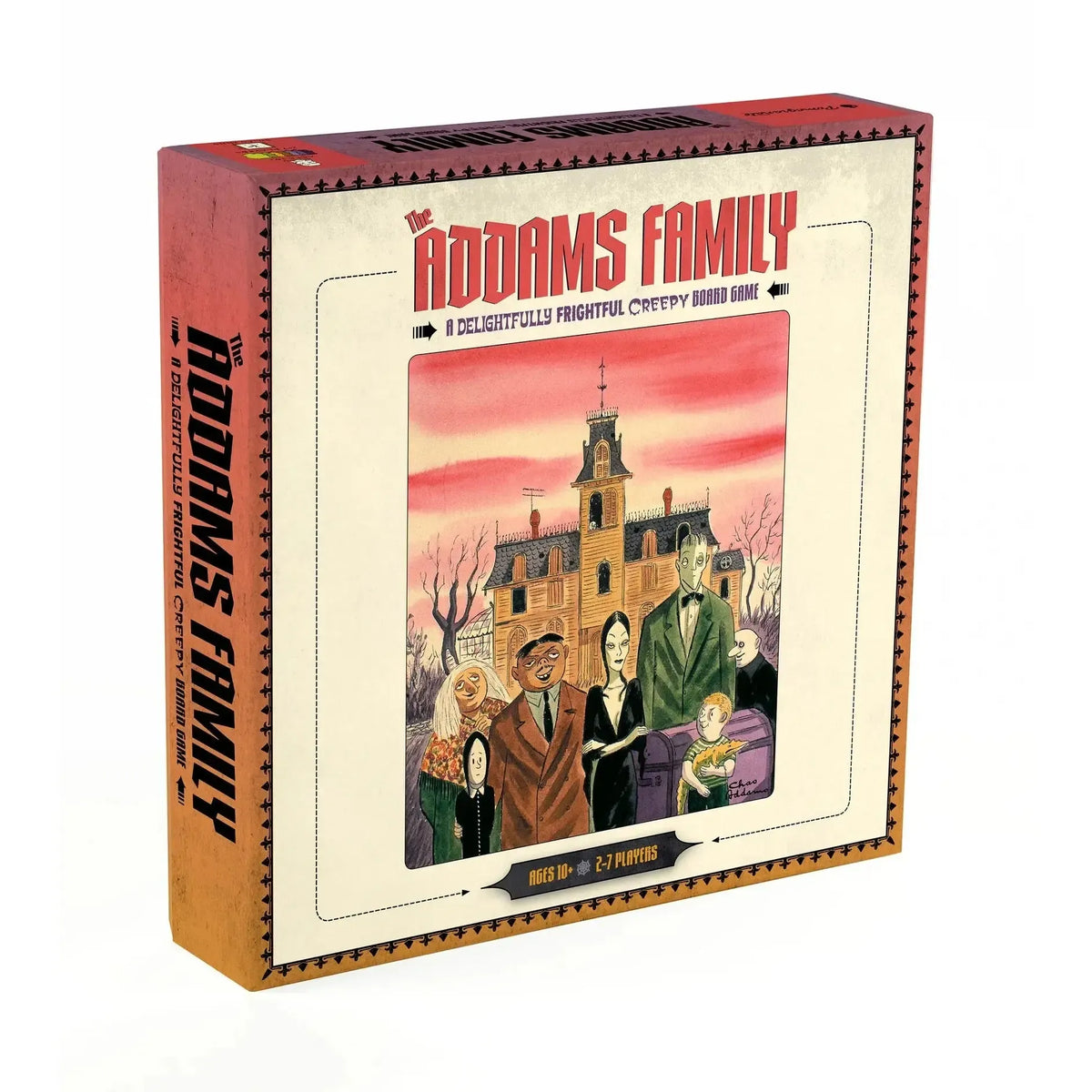 The Addams Family: A Delightfully Frightful Creepy Board Game Pomegranate