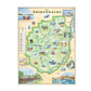 The Adirondacks 1000 Piece Jigsaw Puzzle Xplorer Maps