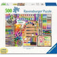The Artist's Palette 500 Large Piece Jigsaw Puzzle Ravensburger