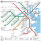 The Boston T Subway Map 500 Piece Jigsaw Puzzle NYPC