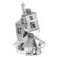 The Burrow Weasley Family Home Harry Potter 3D Steel Model Kit Metal Earth