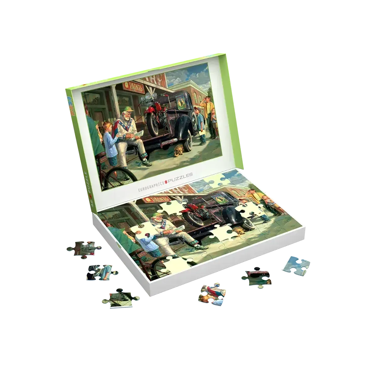 The Daredevil 48 Connecting Pieces Jigsaw Puzzle Eurographics