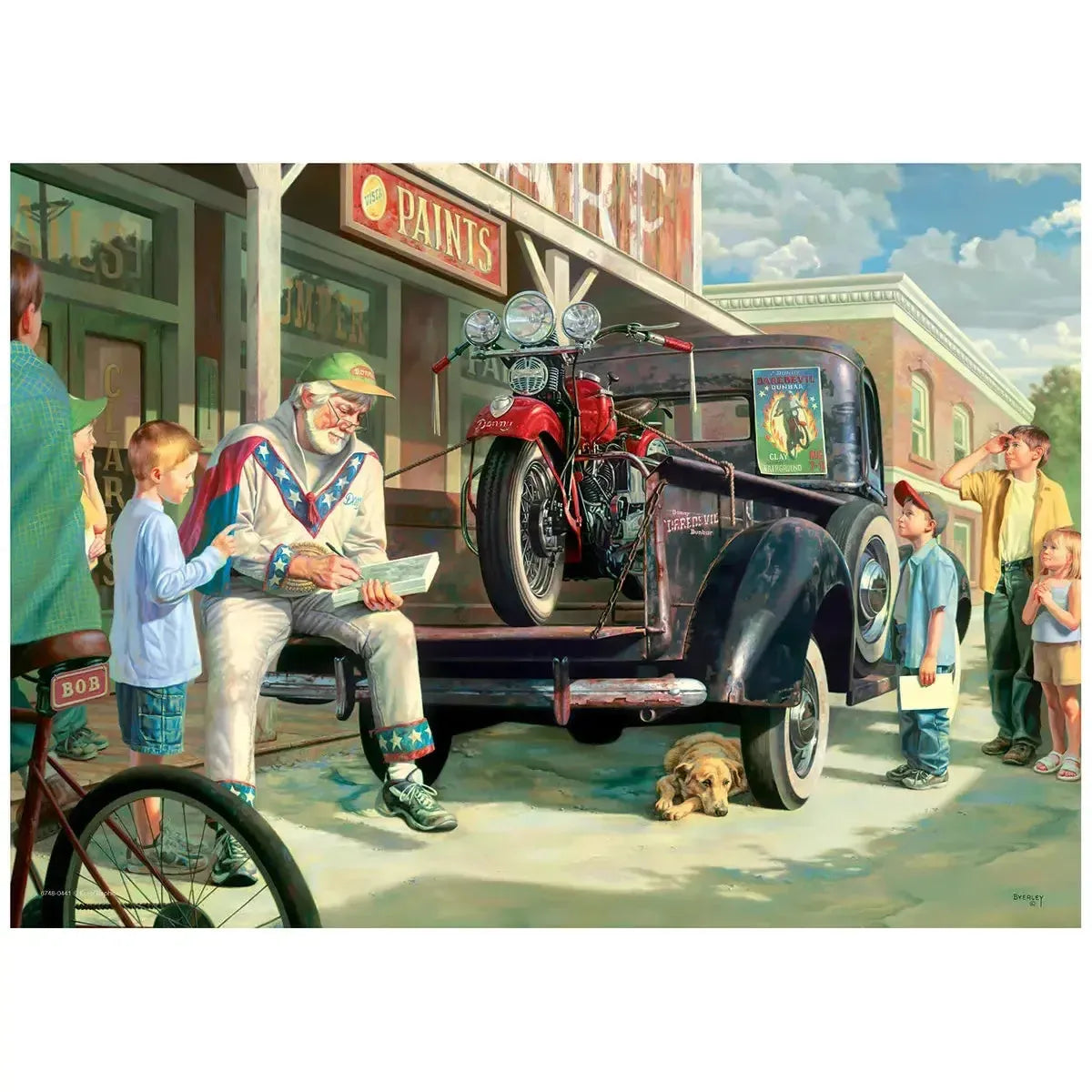 The Daredevil 48 Connecting Pieces Jigsaw Puzzle Eurographics