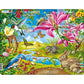 The Flowers & the Bees 55 Piece Tray Jigsaw Puzzle Larsen