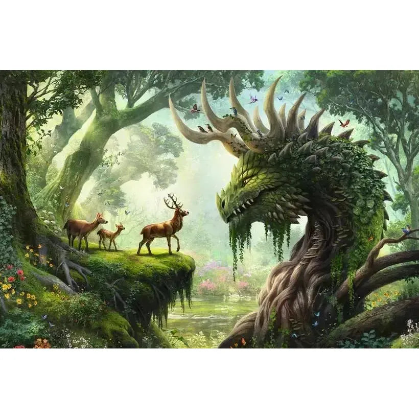 The Forest Dragon Awakes 3000 Piece Jigsaw Puzzle Ravensburger