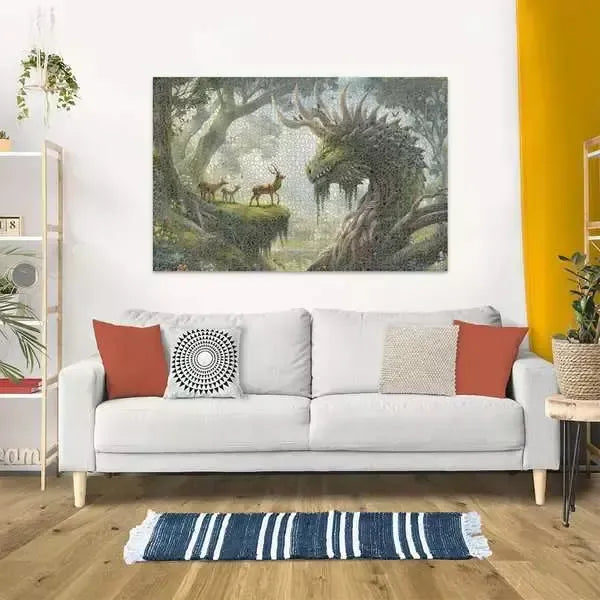 The Forest Dragon Awakes 3000 Piece Jigsaw Puzzle Ravensburger