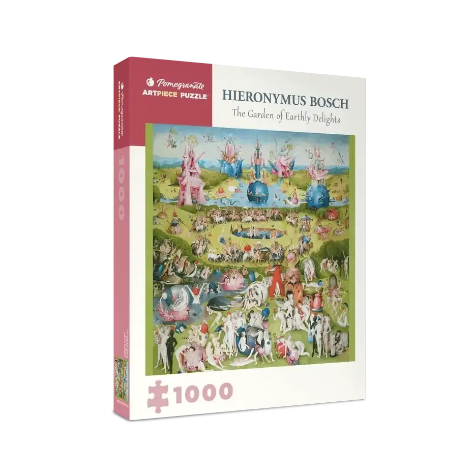 The Garden of Earthly Delights 1000 Piece Jigsaw Puzzle Pomegranate