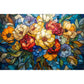 The Glass Petals 1000 Piece Jigsaw Puzzle Trippy