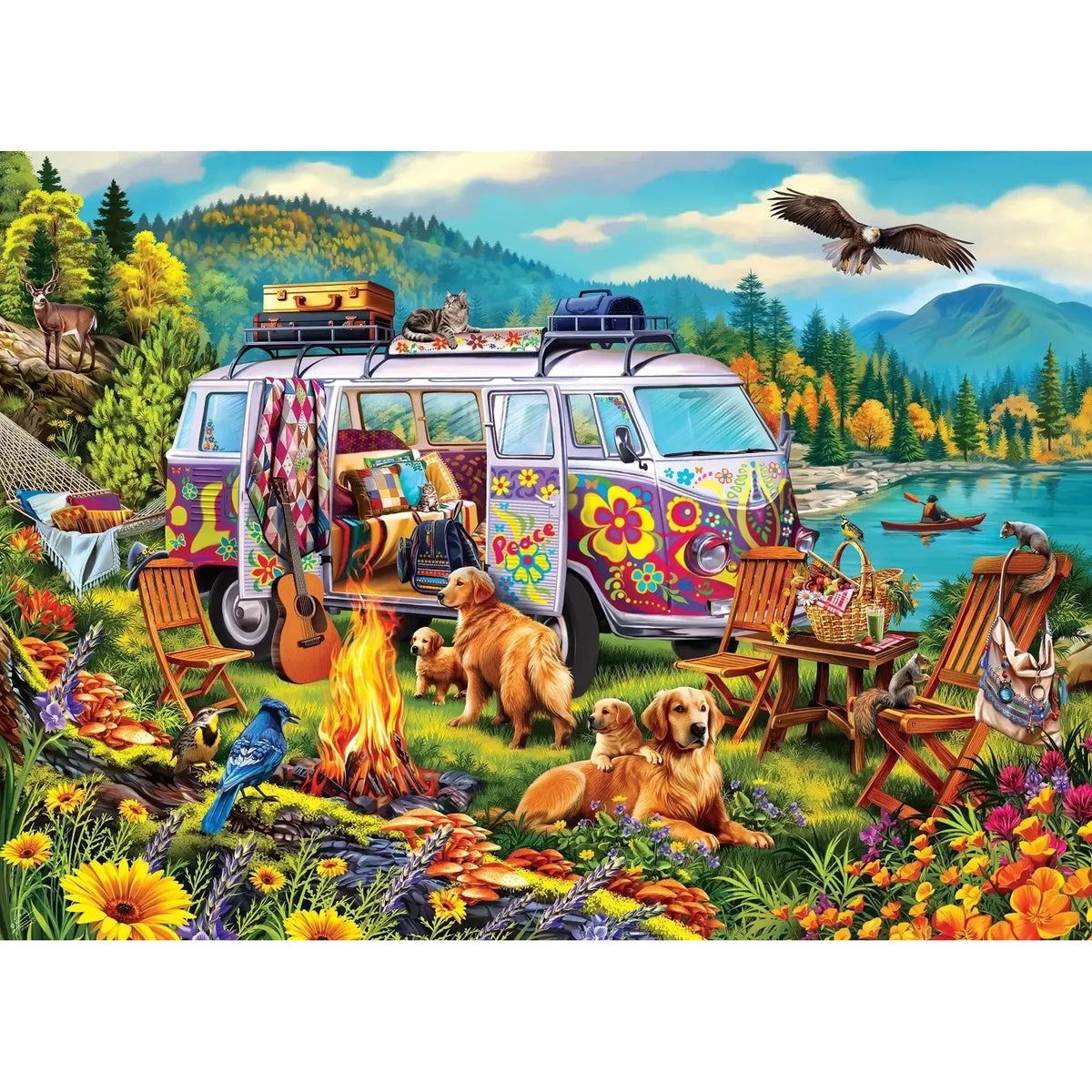 The Great Outdoors 1000 Piece Jigsaw Puzzle Cobble Hill