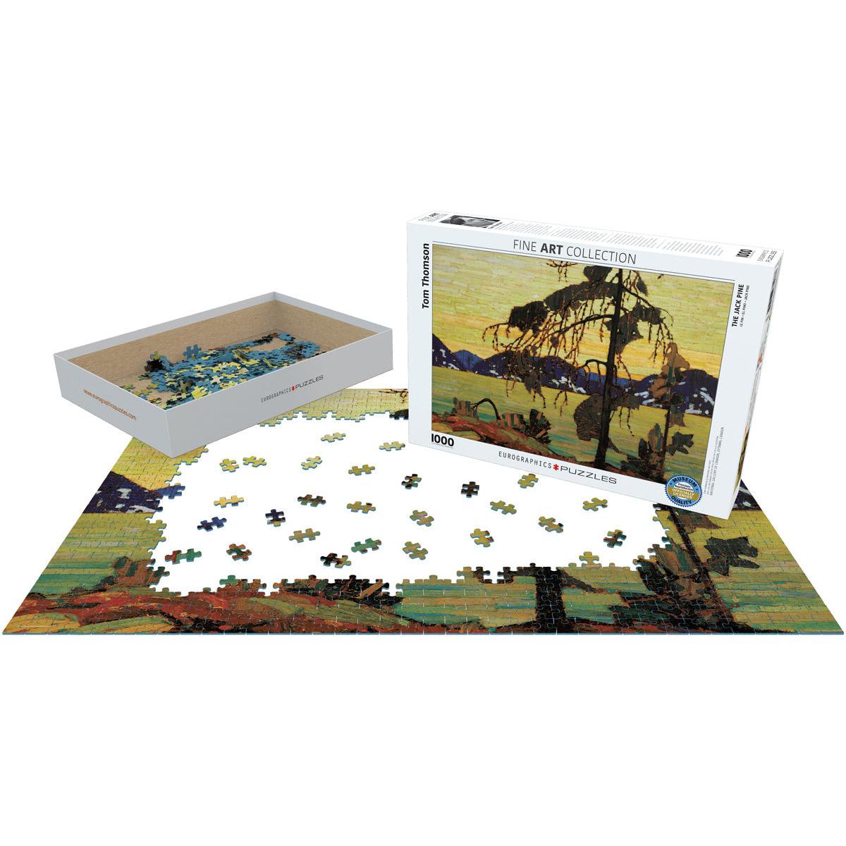The Jack Pine by Tom Thomson 1000 Piece Jigsaw Puzzle Eurographics