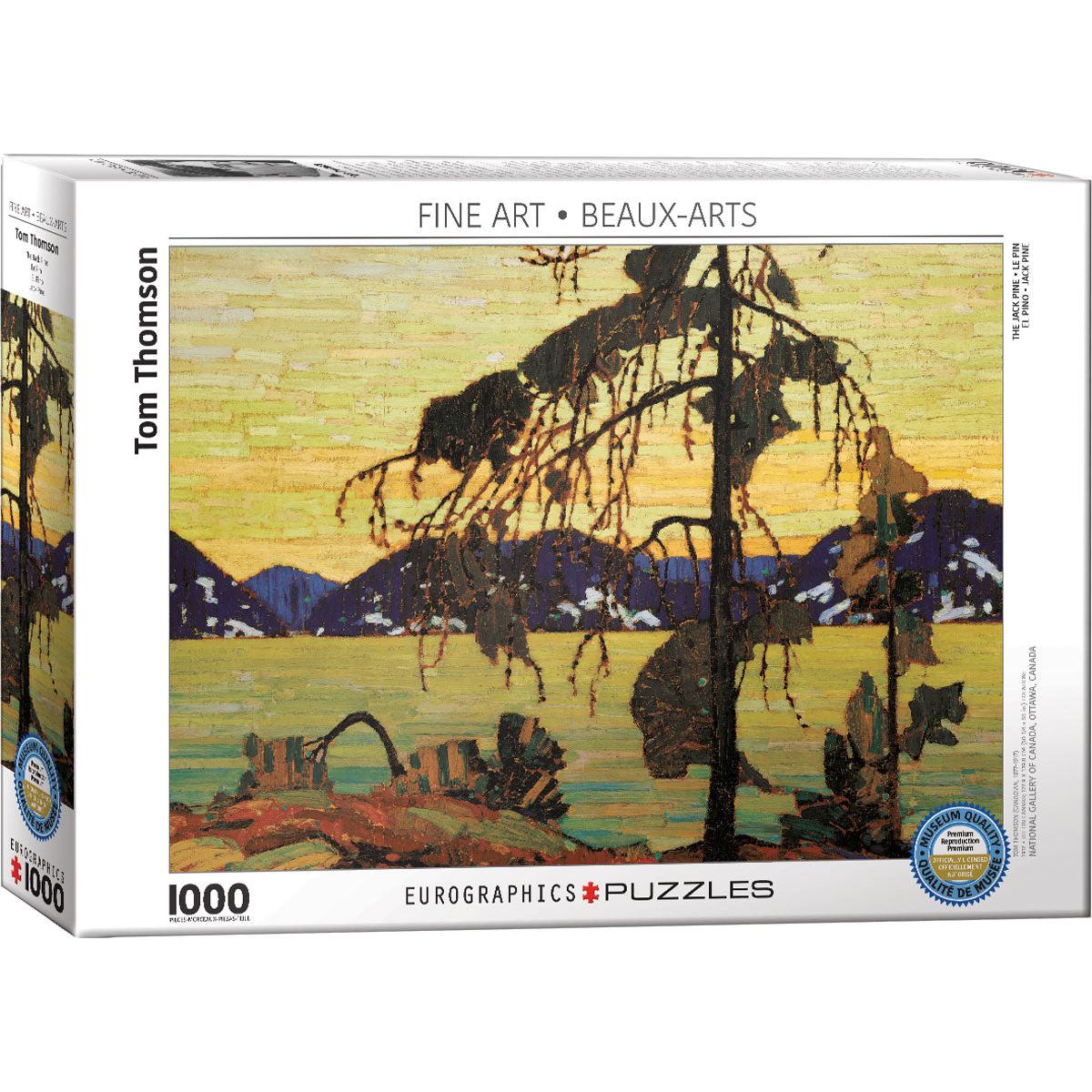 The Jack Pine by Tom Thomson 1000 Piece Jigsaw Puzzle Eurographics