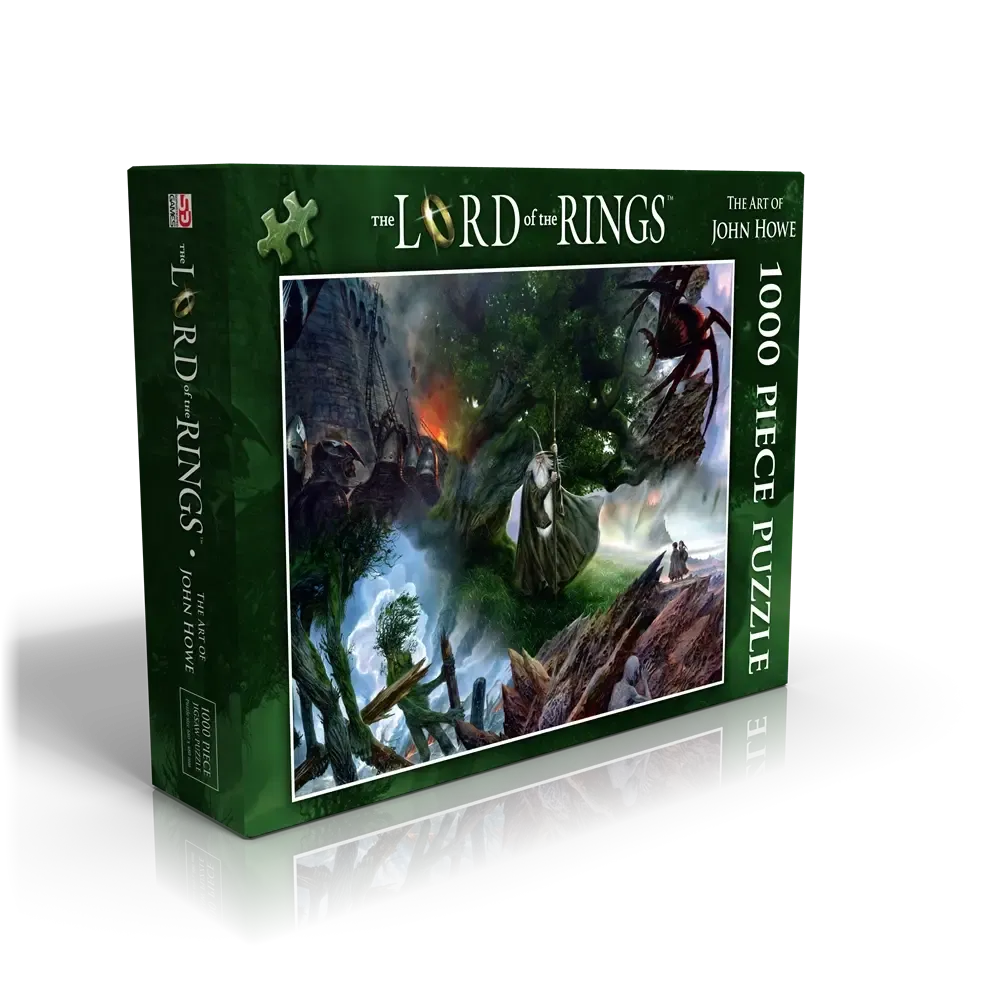 The Lord of the Rings Collage by John Howe 1000 Piece Jigsaw Puzzle Kosmos