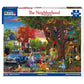 The Neighborhood 1000 Piece Jigsaw Puzzle White Mountain