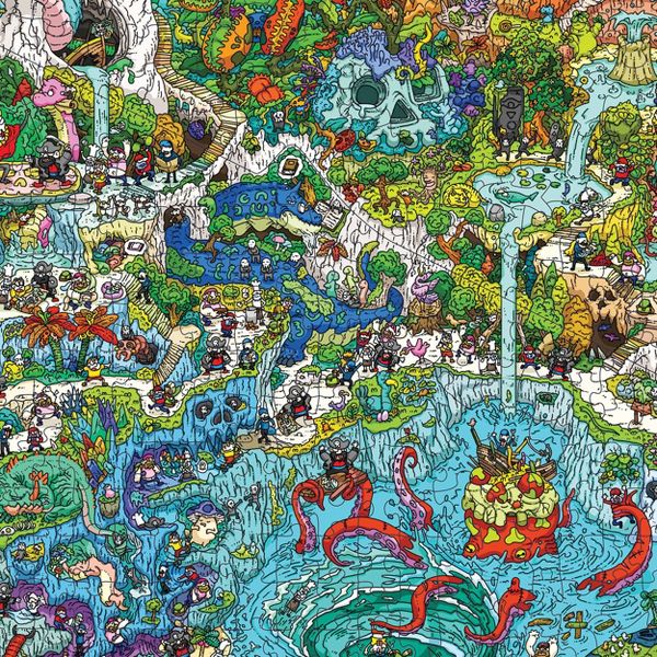 The Peckish Pirates 1000 Piece Jigsaw Puzzle Magic Puzzle Company