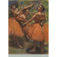 The Red Ballet Skirts by Edgar Degas 500 Piece Jigsaw Puzzle Flame Tree