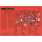 The Story of Iconic Artists 500 Piece Jigsaw Puzzle Laurence King