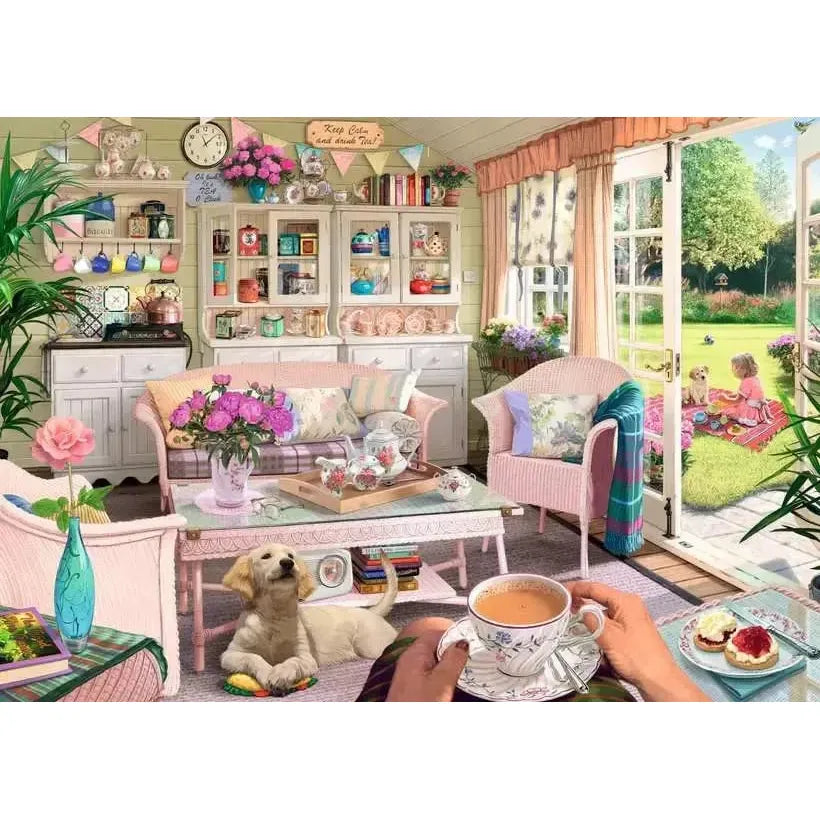 The Tea House "No. 9 My Haven" 1000 Piece Jigsaw Puzzle Ravensburger